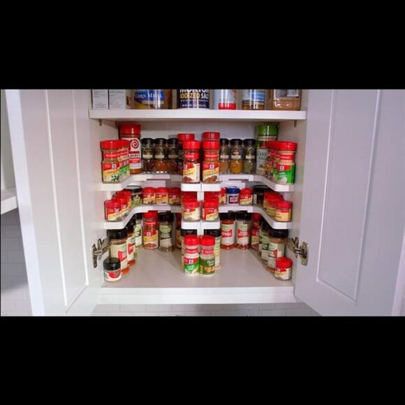 Spicy Shelf Deluxe Expandable Spice Rack Organizer - Picture 6 of 7